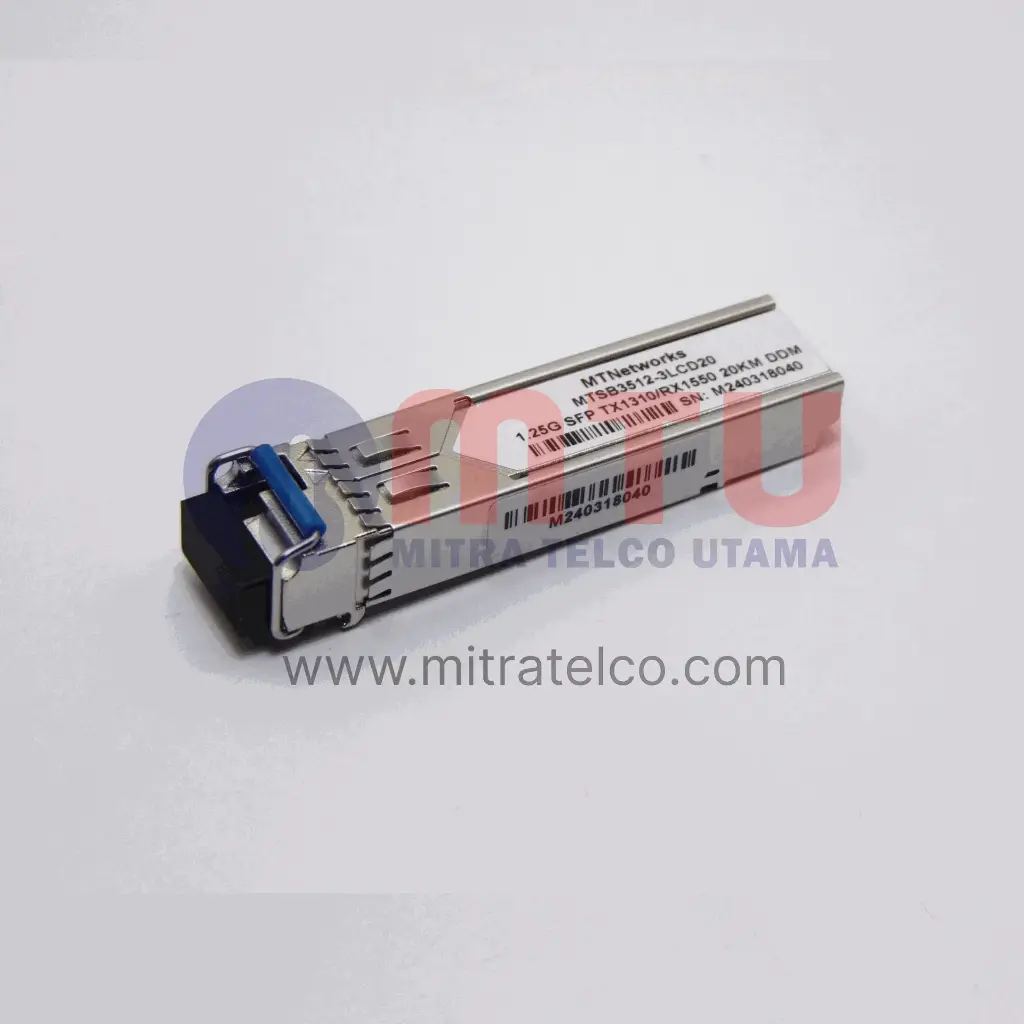 MTNetworks SFP BIDI 1.25G LR TX 1310nm/1550nm 20km