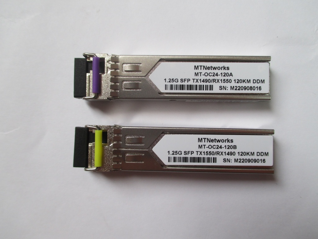 MTNetworks SFP Bidi 1G ZR 1490nm/1550nm 120km