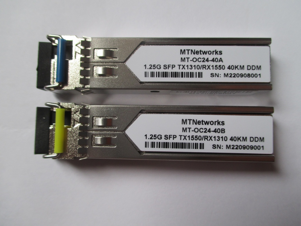MTNetworks SFP Bidi 1G ER 1550nm/1310nm 40km