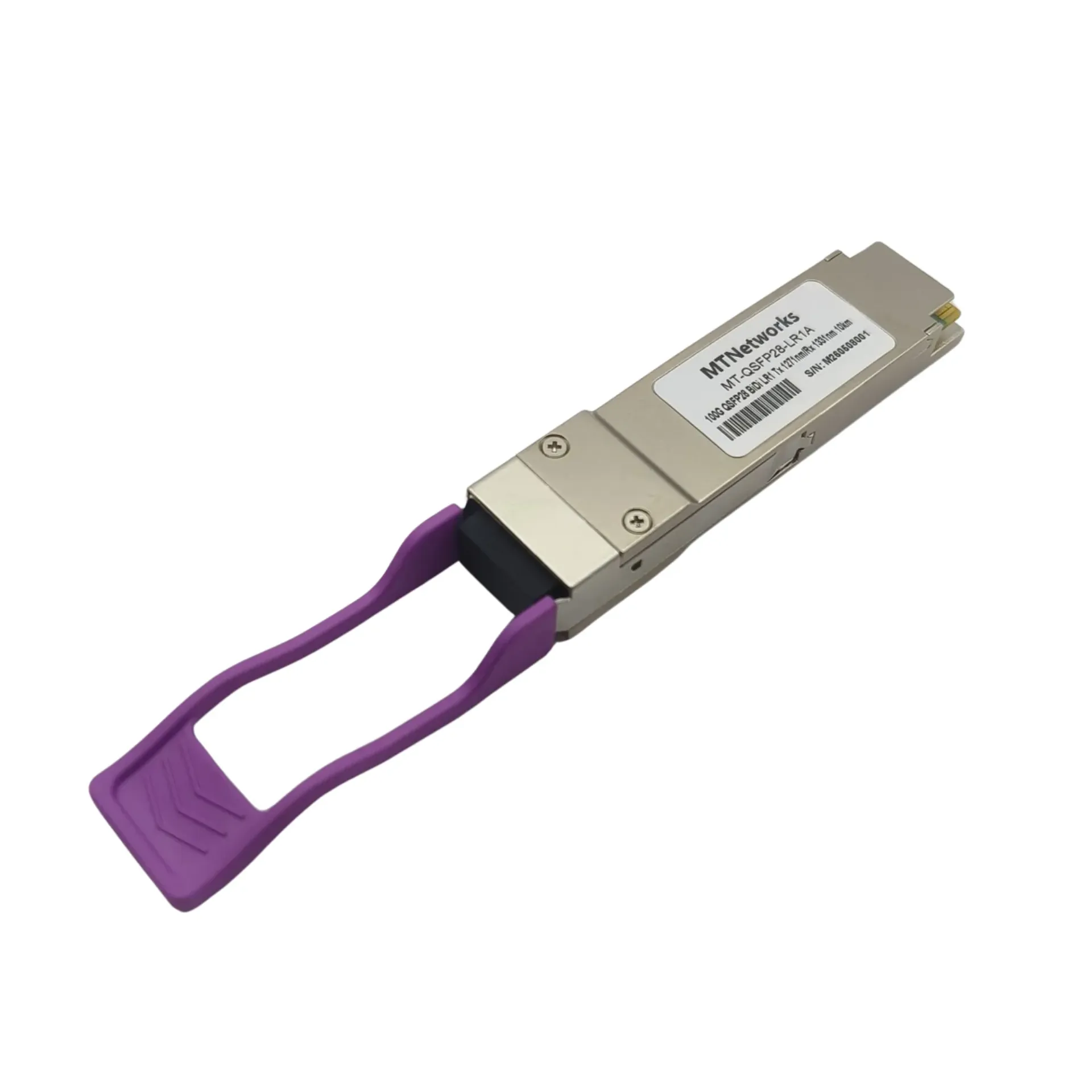 [MT-QSFP28-LRA] MTNetworks QSFP28 BIDI 100G LR1 TX 1270nm/1330nm 10km