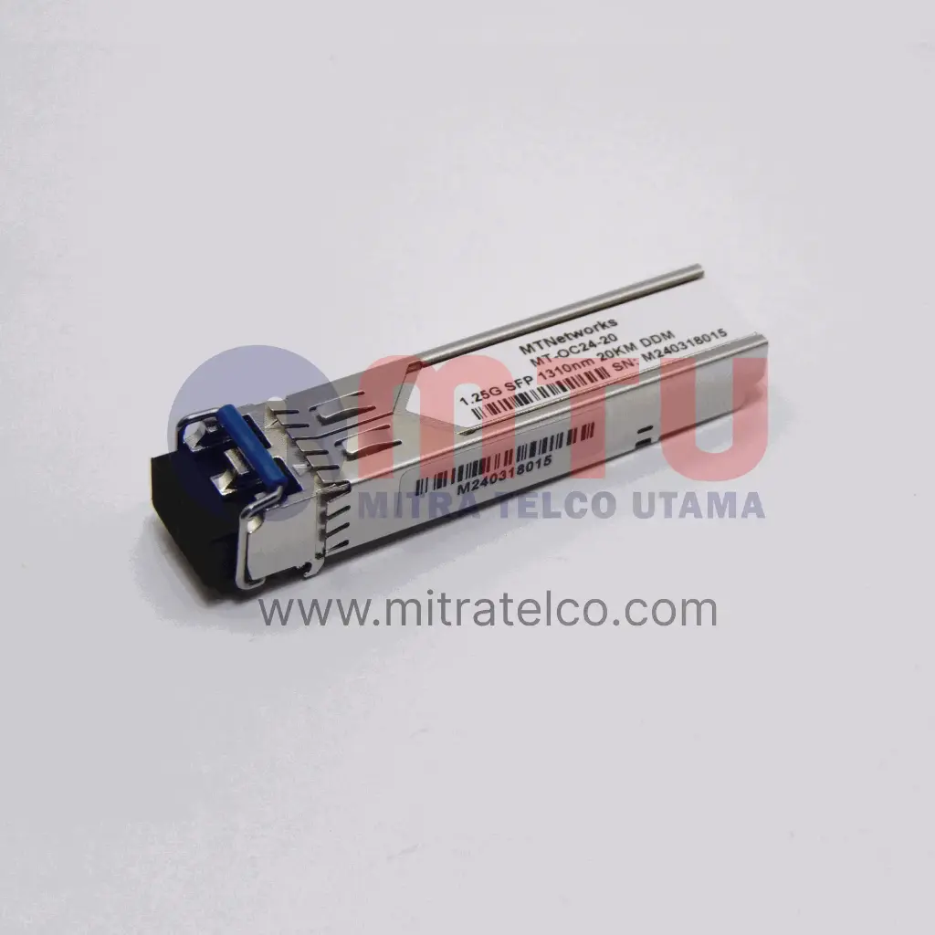 MTNetworks SFP 1.25G 1310nm 10km Duplex LC SMF Transceiver Module
