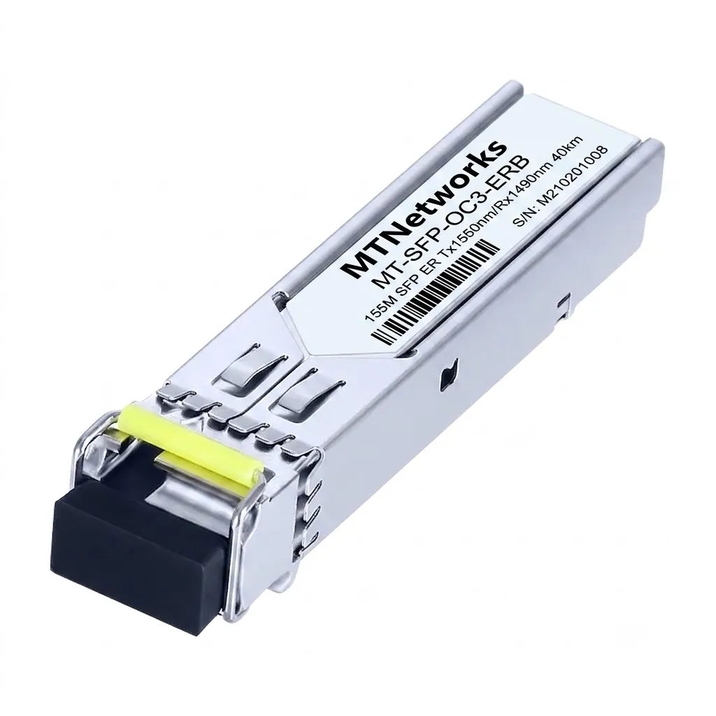MTNetworks SFP BIDI 155M ER SDH/STM-1 SONET/OC-3 1550nm/1310nm 40km