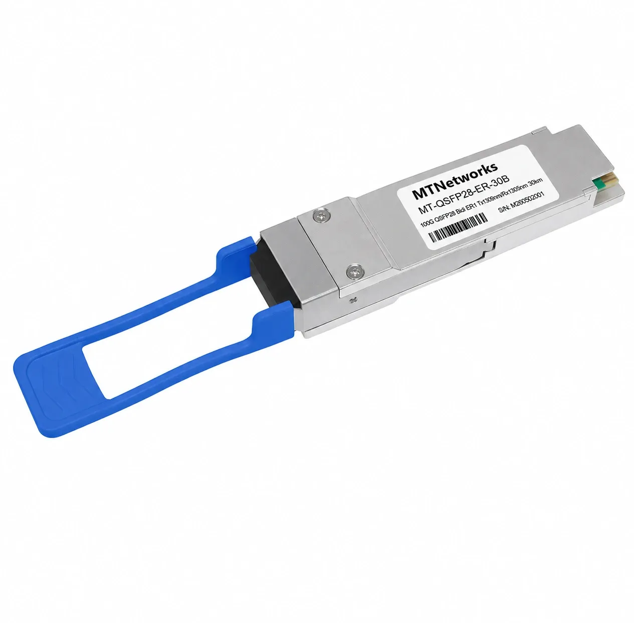 MTNetworks QSFP28 100G Bidi ER1 Tx1309nm/Rx1305nm 30km