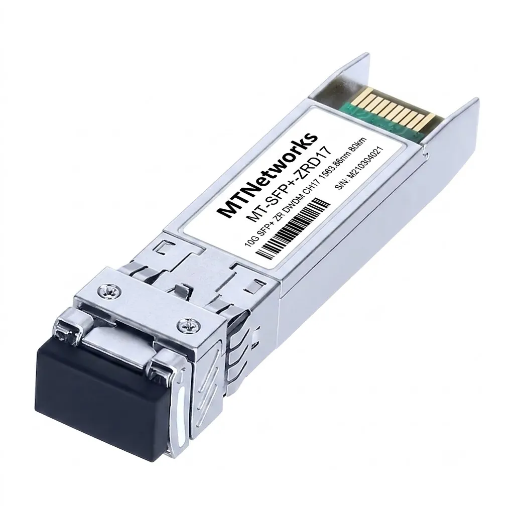 MTNetworks SFP+ 10G ZR DWDM CH17 1563.86nm 80km