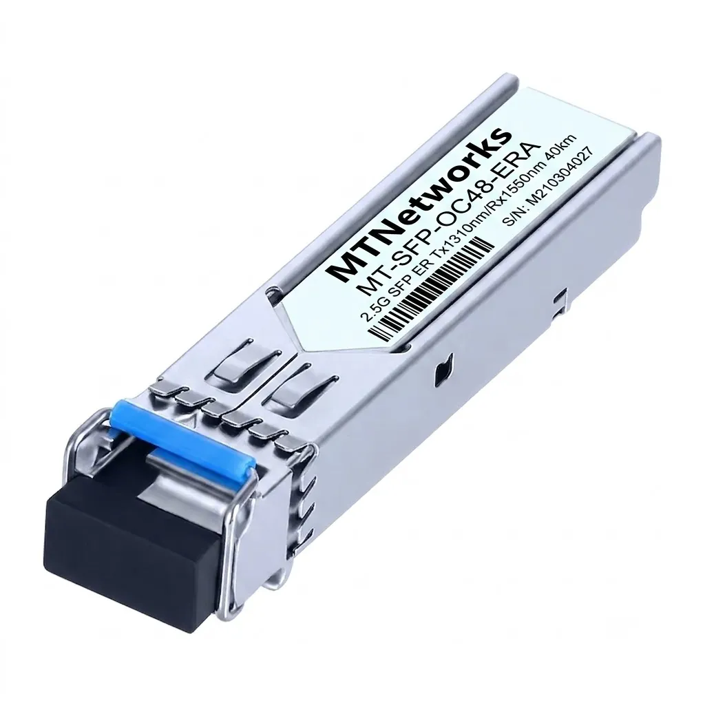 [MT-SFP-OC48-ERA] MTNetworks SFP BIDI 2.5G ER SDH/STM-16 SONET/OC-48 Tx1310nm/Rx1550nm 40km