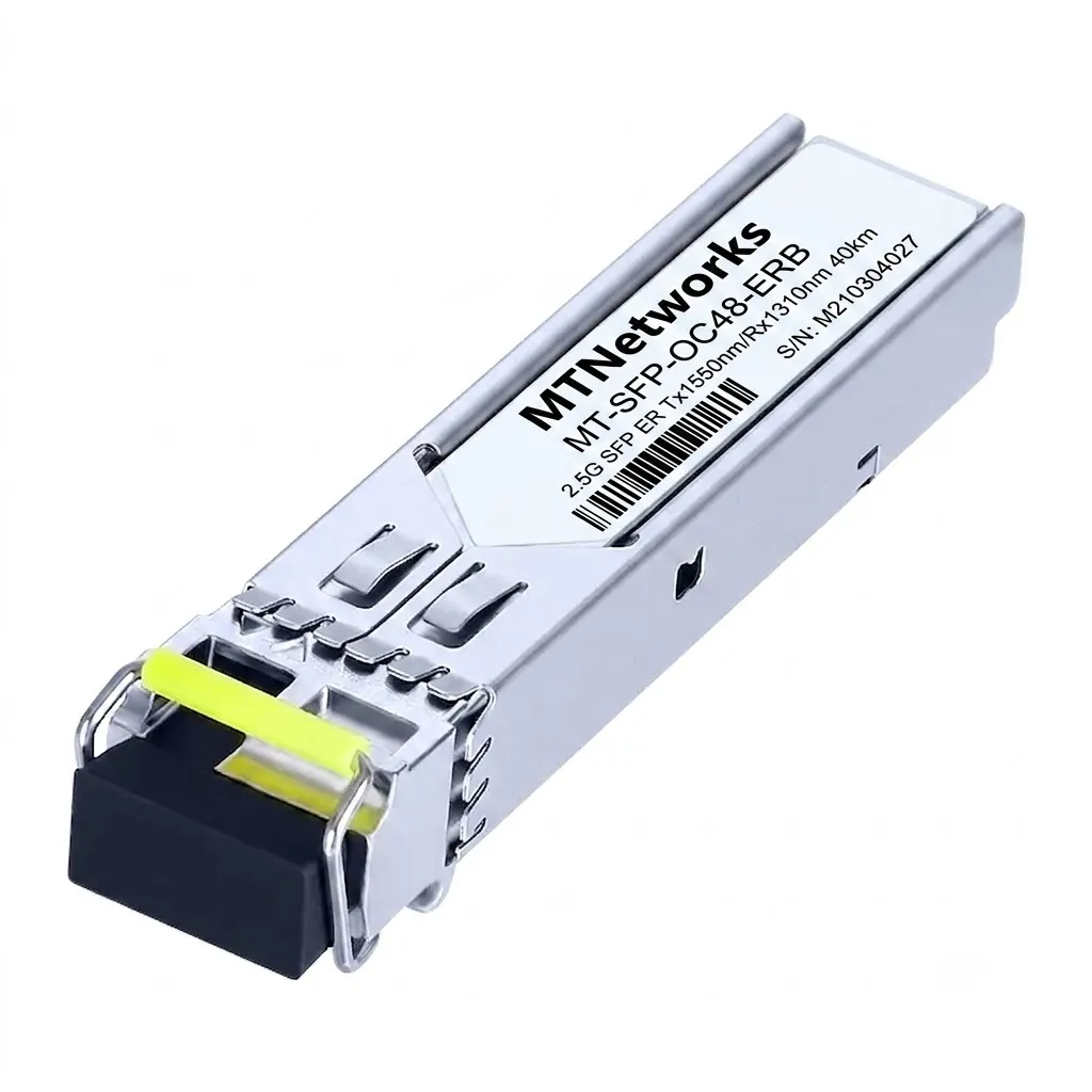 MTNetworks SFP BIDI 2.5G ER SDH/STM-16 SONET/OC-48 Tx1550nm/Rx1310nm 40km