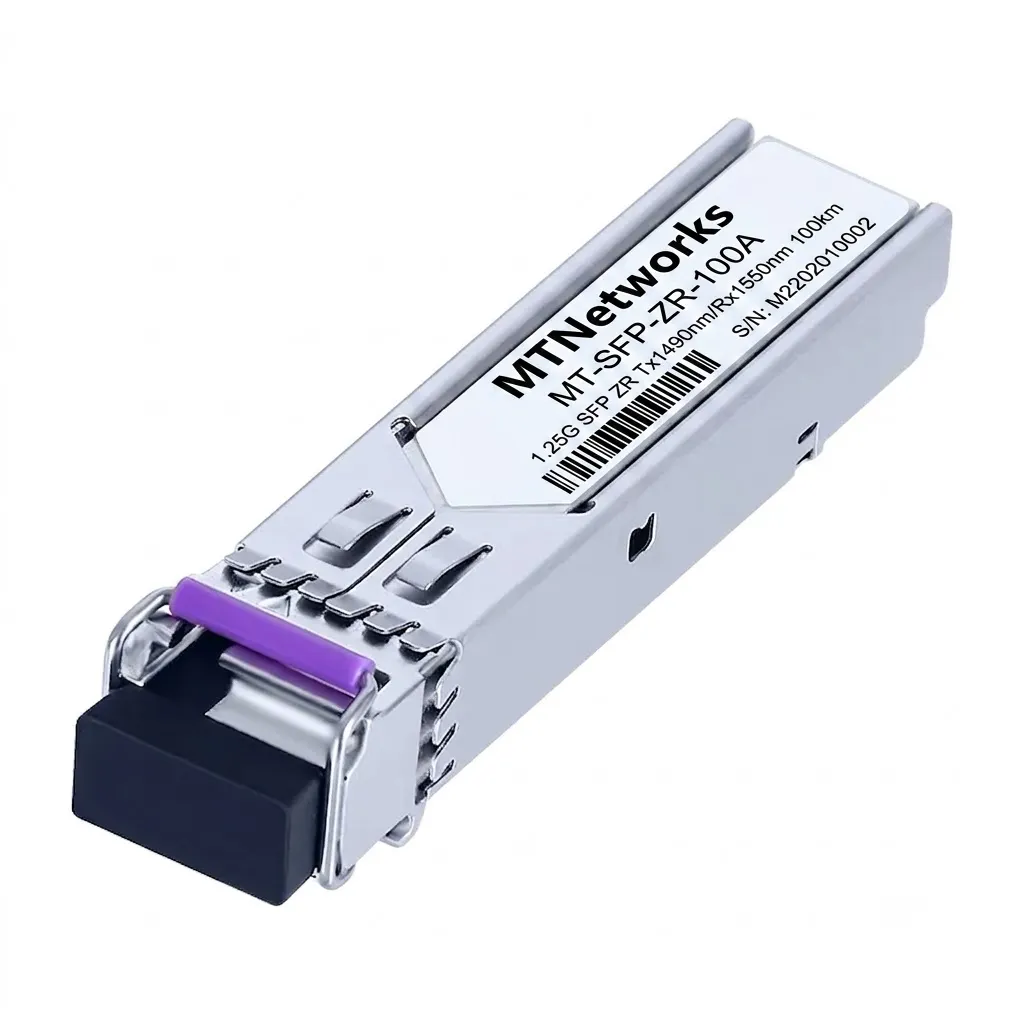[MT-SFP-ZR-100A] MTNetwork SFP BIDI 1.25G ZR Tx1490nm/Rx1550nm 100km