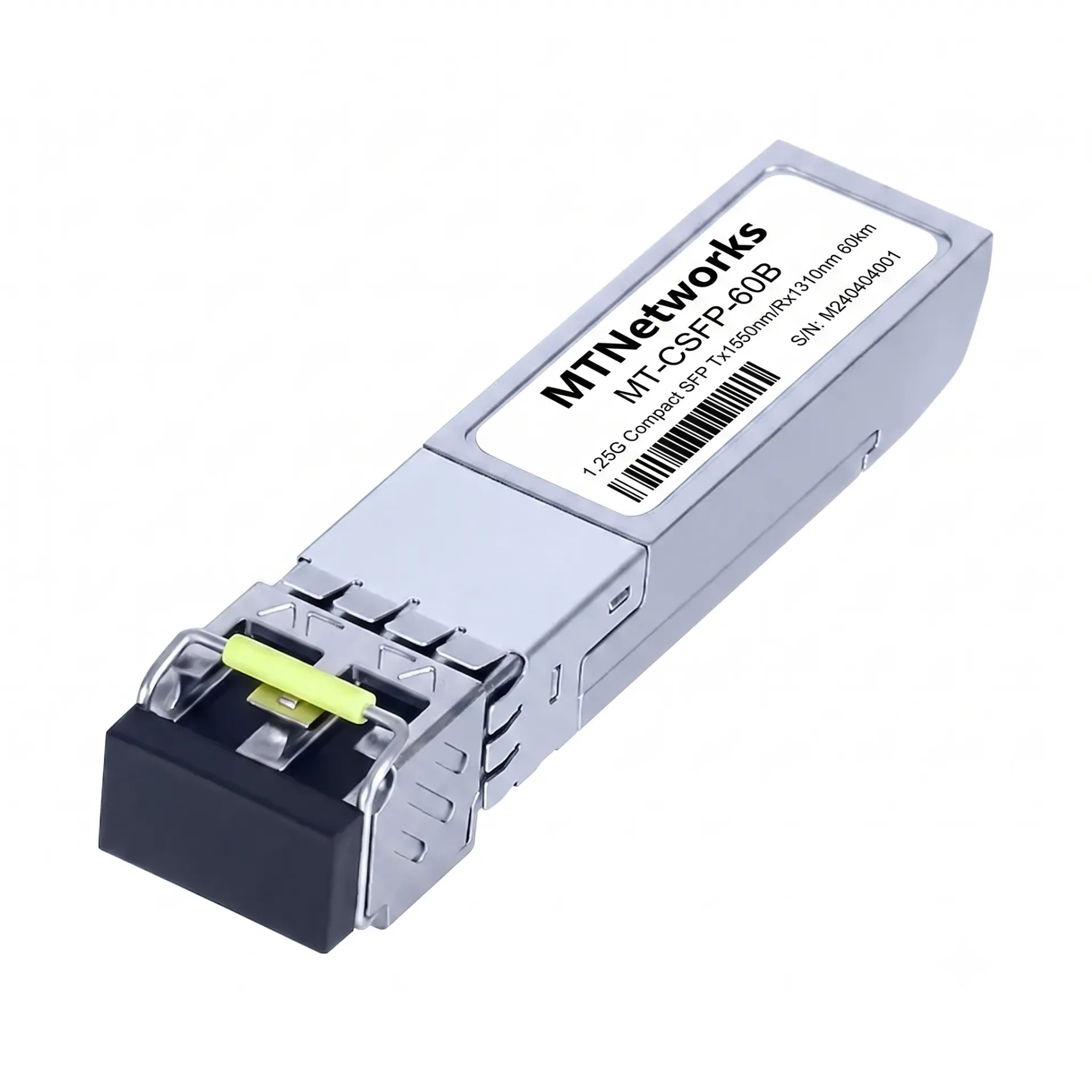 [MT-CSFP-60B] MTNetworks Compact SFP BIDI 1.25G Tx1550nm/Rx1310nm 60km