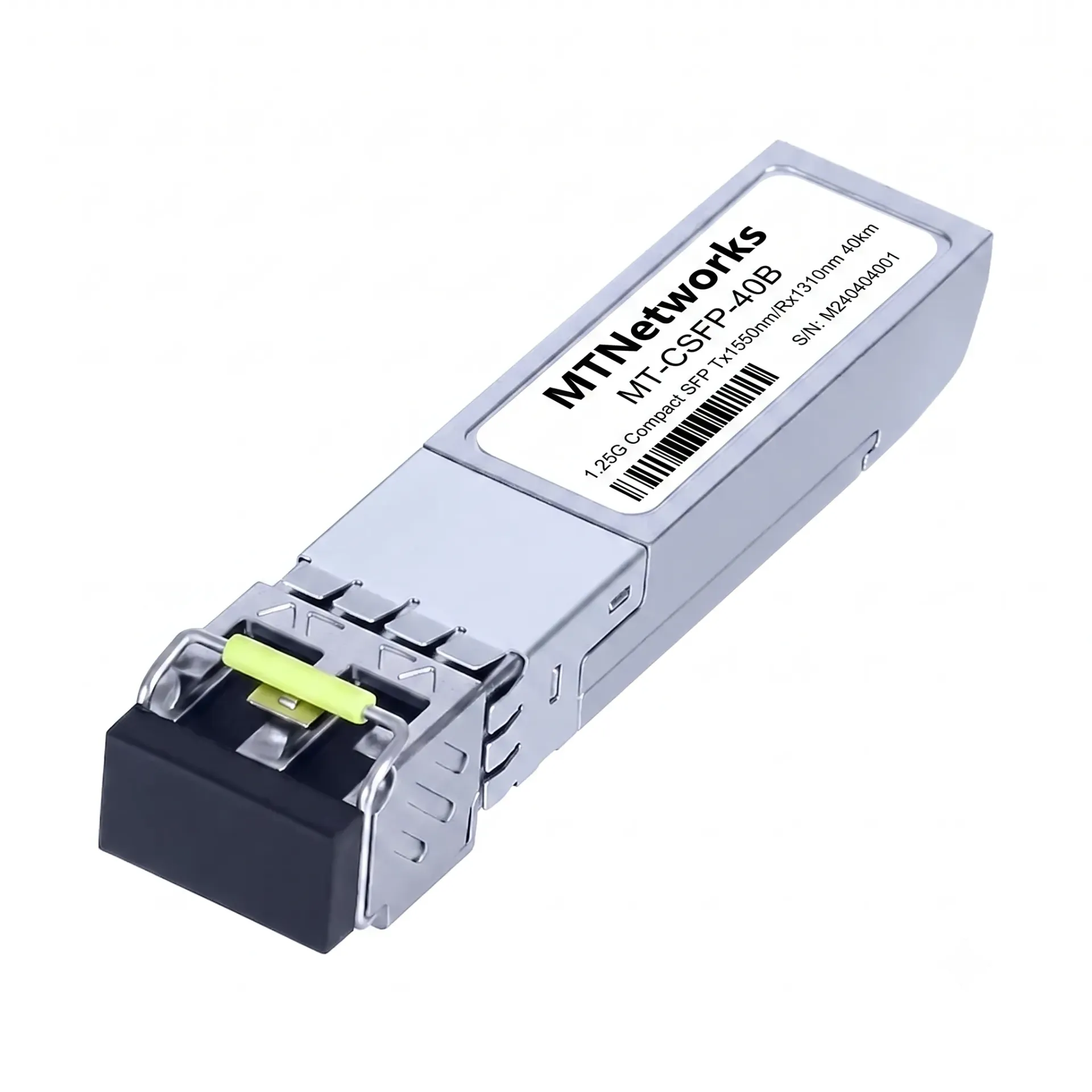 [MT-CSFP-40B] MTNetworks Compact SFP BIDI 1.25G Tx1550nm/Rx1310nm 40km