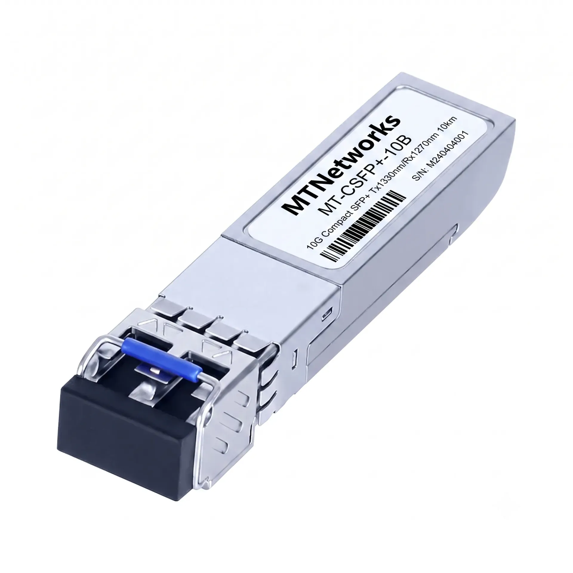 [MT-CSFP+-10B] MTNetworks Compact SFP+ BIDI 10G Tx1330nm/Rx1270nm 10km