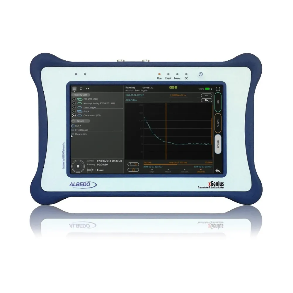 [XGENIUS] Albedo Telecom Multi-Technology Transmission and Synchronization Tester XGENIUS