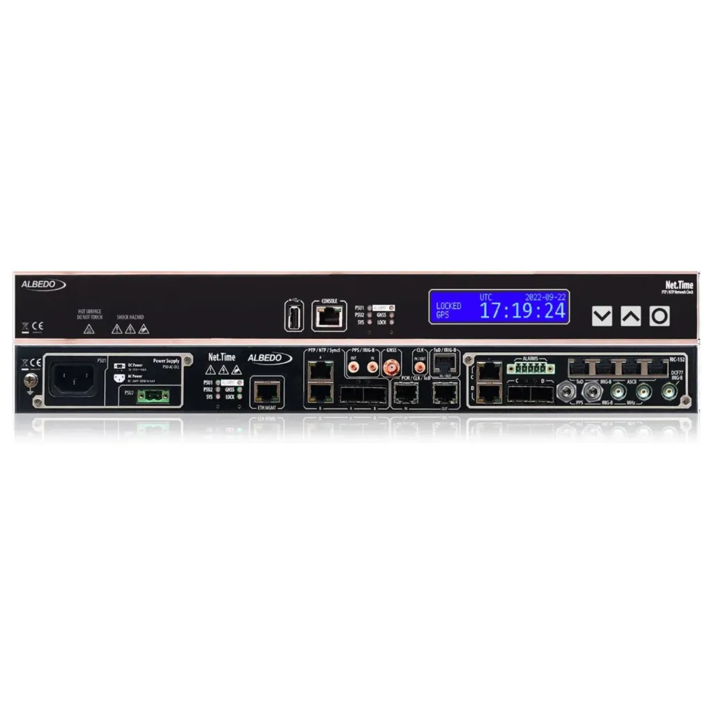 [NT.OMG] Albedo Telecom PTP Grandmaster Clock dan NTP Server Net.Time Ω