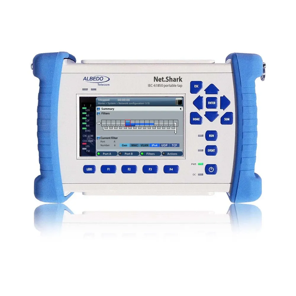 [Net.Shark] Albedo Telecom Handheld Ethernet TAP for Utilities Net.Shark