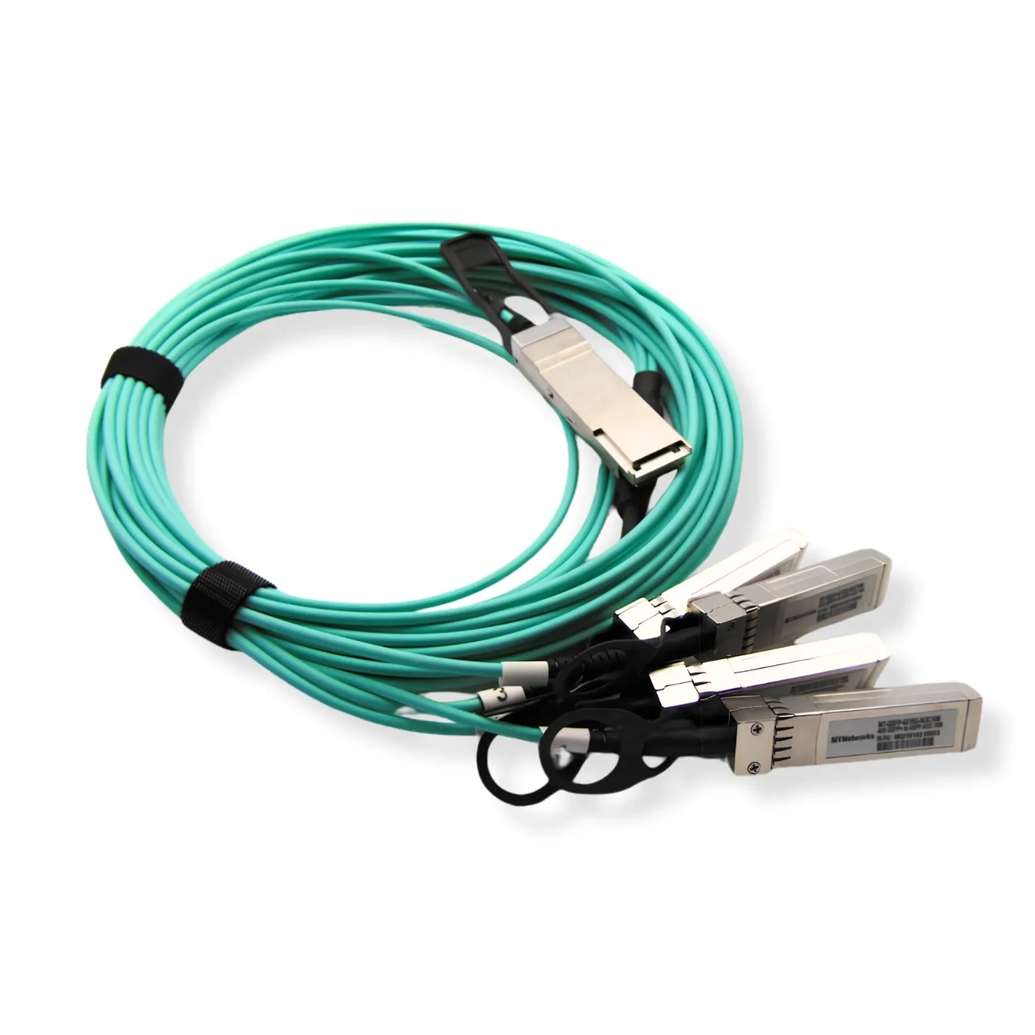 [MT-QSFP+-4XSFP+-AOC10M] MTNetworks 40G QSFP+ to 4x10G SFP+ Breakout Active Optical Cable 10M