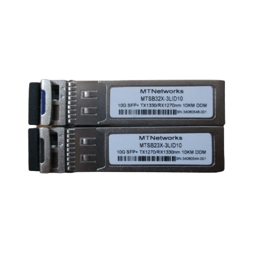 MTNetworks SFP+ BIDI 10G LR TX 1330nm/1270nm 10km