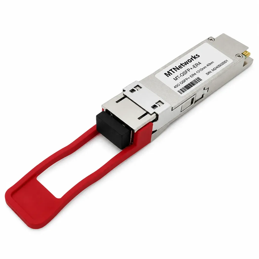 [MT-QSFP+-ER4] MTNetworks QSFP+ 40G ER4 1310nm 40km