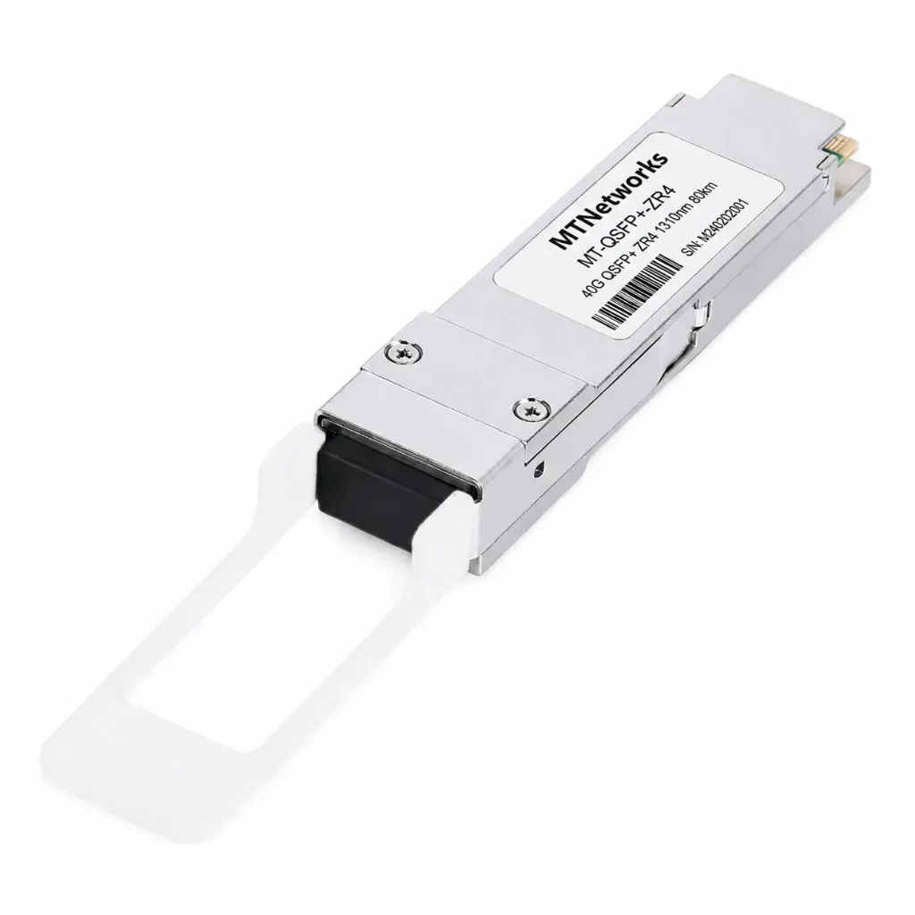 [MT-QSFP+-ZR4] MTNetworks QSFP+ 40G ZR4 1310nm 80km