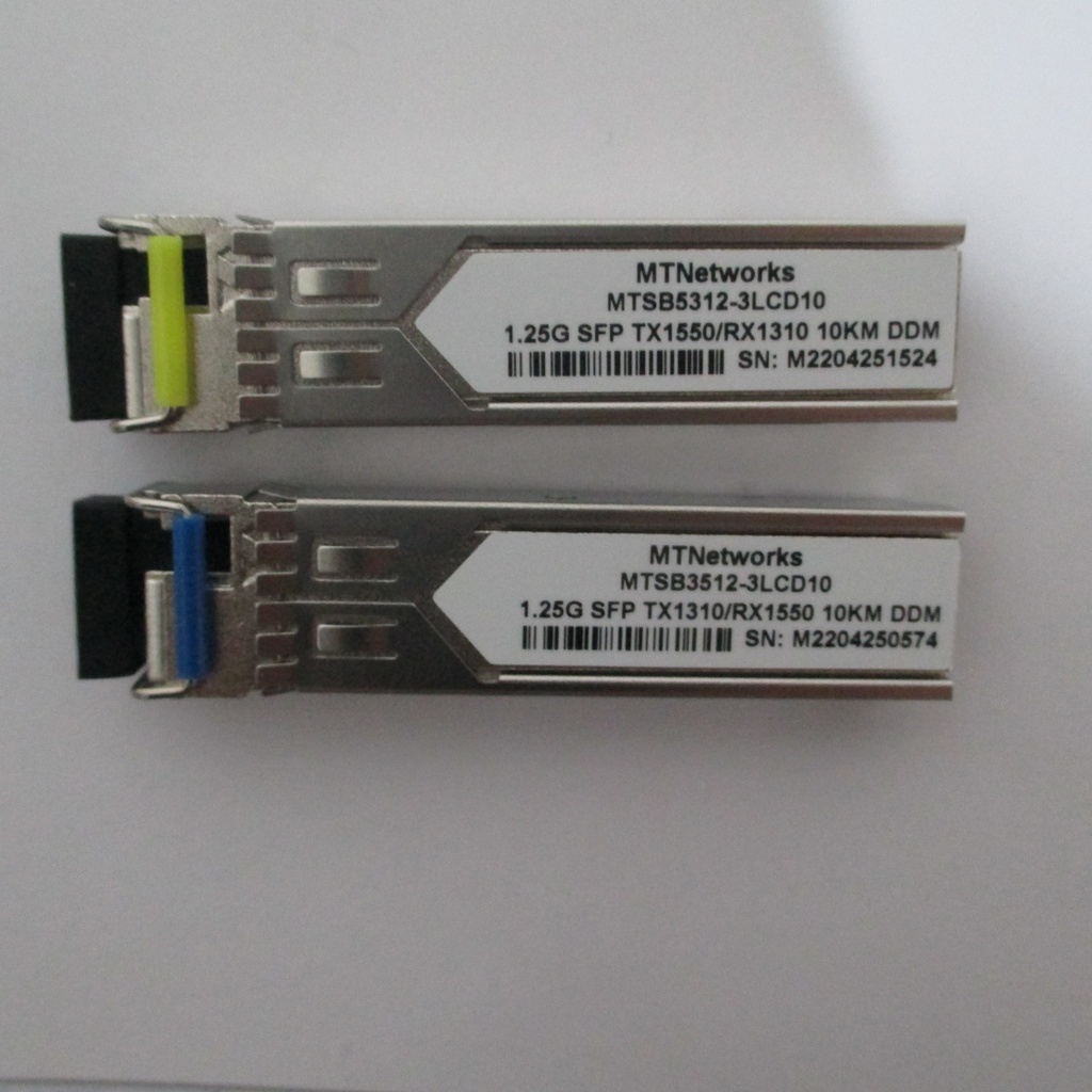 MTNetworks SFP BIDI 1.25G LR TX 1550nm/1310nm 20km