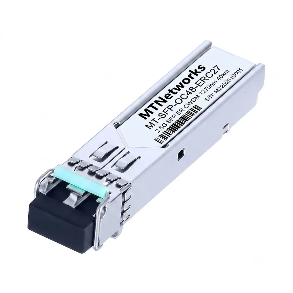 [MT-SFP-OC48-ERC27] MTNetworks SFP 2.5G ER SDH/STM-16 SONET/OC-48 CWDM 1270nm 40km