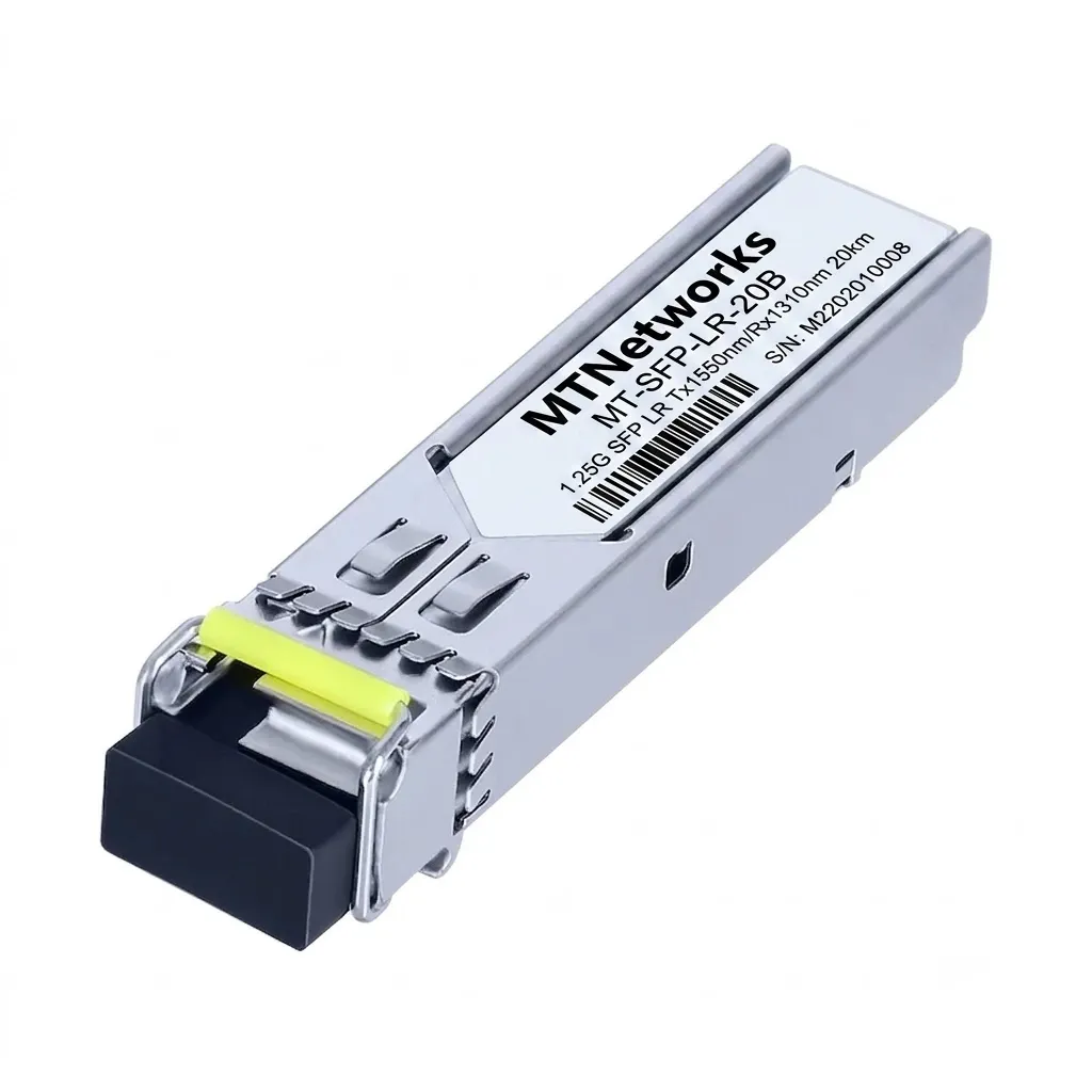 [MT-SFP-LR-20B] MTNetworks SFP BIDI 1.25G LR TX 1550nm/1310nm 20km