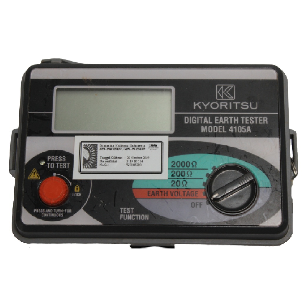 Kyoritsu Grounding Test 4105A