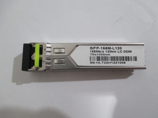 [MTSP5501L-CD120-HW] MTNetworks SFP 155M SDH/STM-1 SONET/OC-3 1550nm 120km