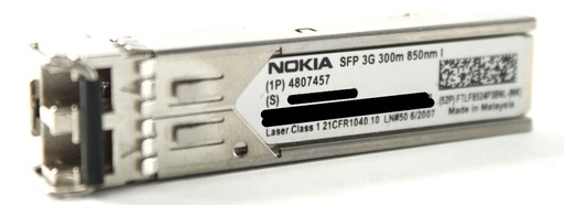 [4807457] Nokia SFP 3G SR 850nm 300m